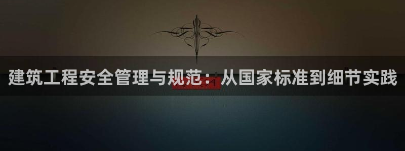 乐发是大平台吗是正品吗：建筑工程安全管理与规范：从国家标准到细节实践